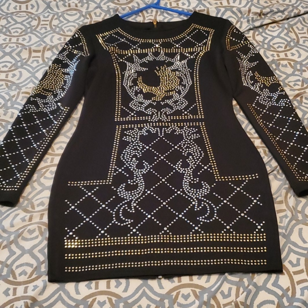 Black cocktail dress size large